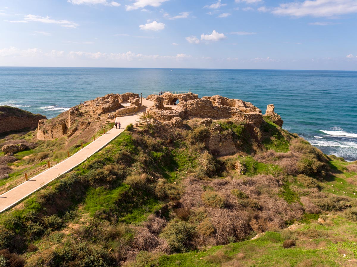 Israel, Apollonia, Crusader site