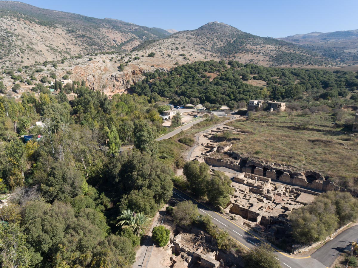Israel, Banias (Paneas - Caesarea Philipp) ancient site
