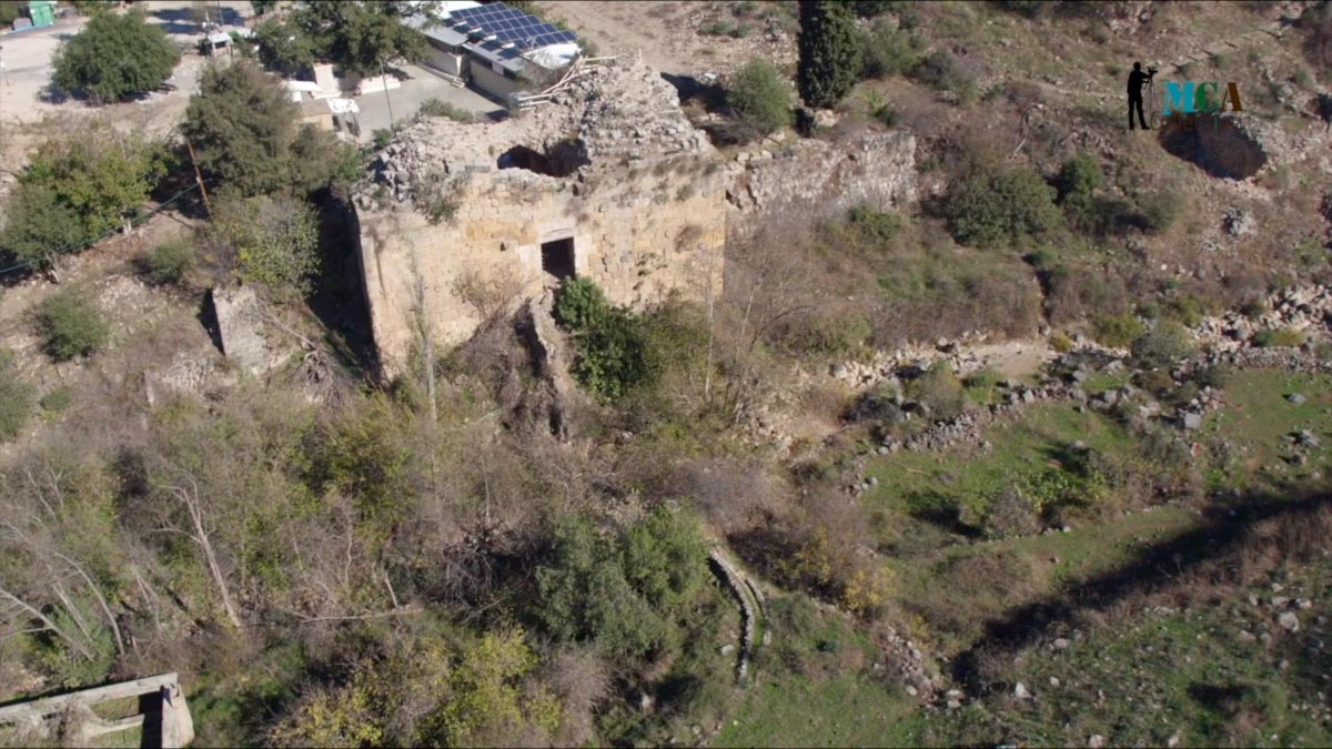 Israel, Banias(Paneas)- Crusader gate