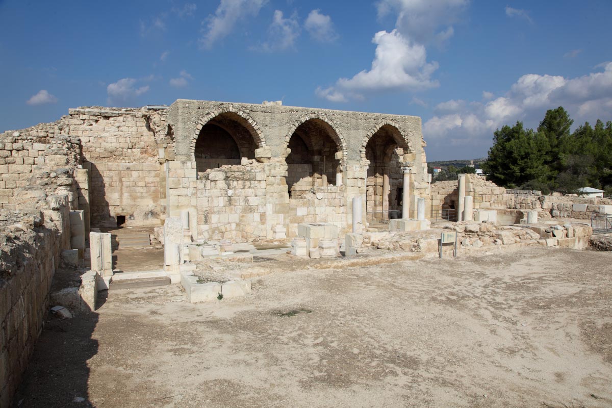 Israel, Beit Guvrin (Eleutheropolis) - Crusader church