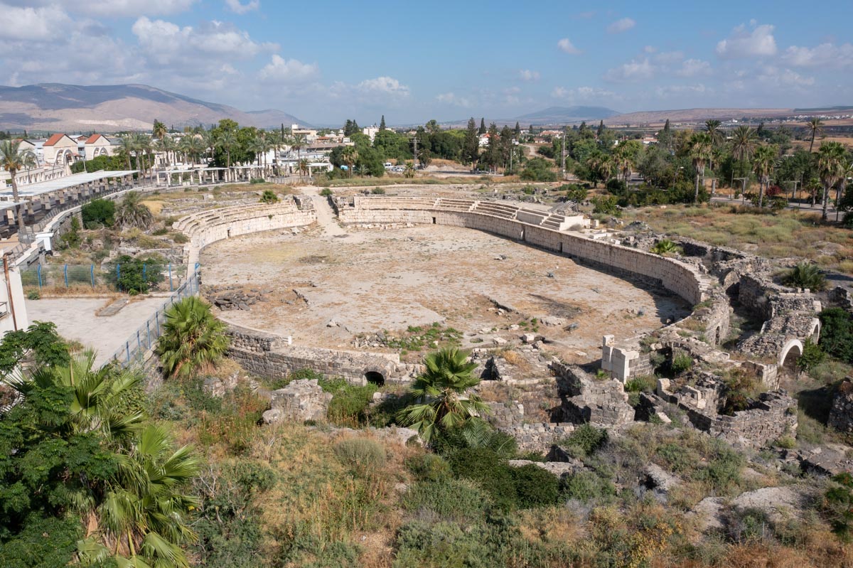 Israel, Bet She’an (Nysa-Scythopolis) - Amphitheatre