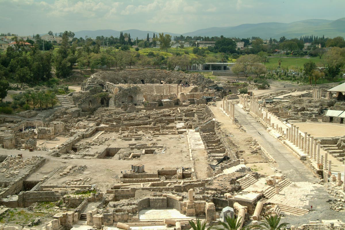 Israel, Bet She’an (Nysa-Scythopolis) - Byzantine Agora