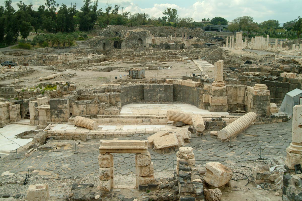 Israel, Bet She’an (Nysa-Scythopolis) - Nymphaeum