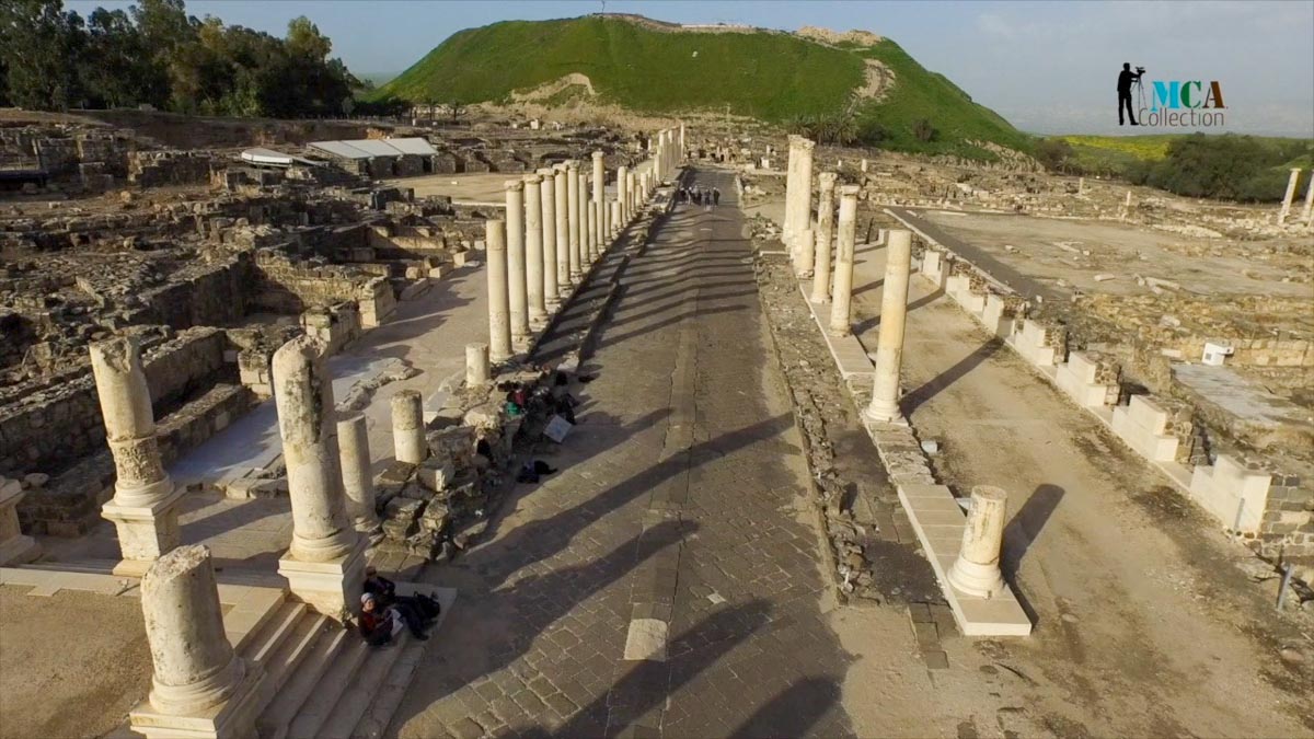 Israel, Bet She’an (Nysa-Scythopolis) - Palladius street