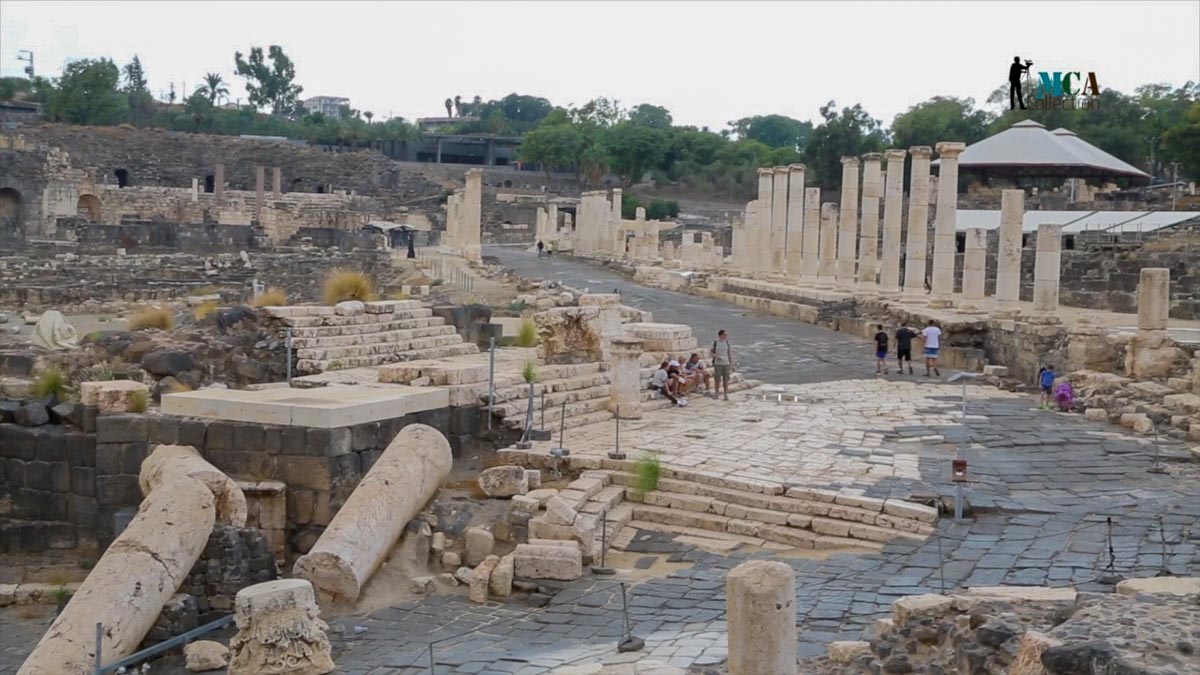 Israel, Bet She’an (Nysa-Scythopolis) - Roman temple