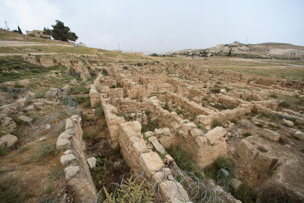 Israel, Herodium - Lower site -Byzantine quarter