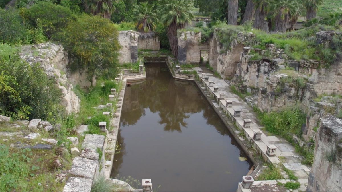 Iarael, Hamat Gader - Roman Baths ׂ