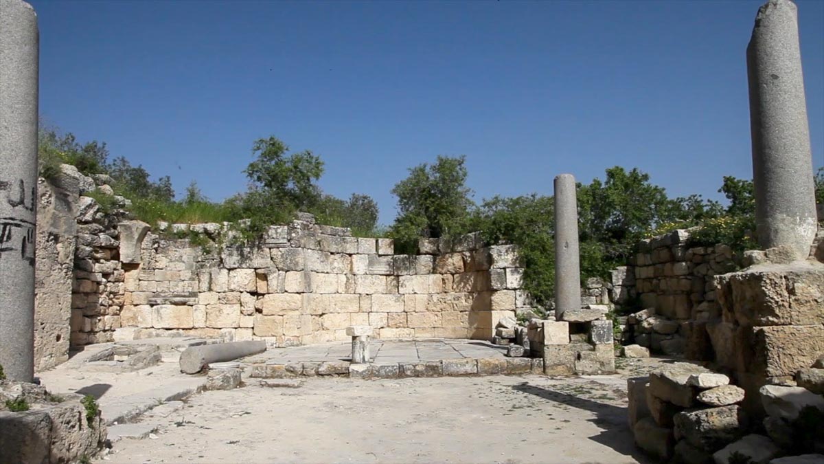Iarael, Samaria, Byzantine church