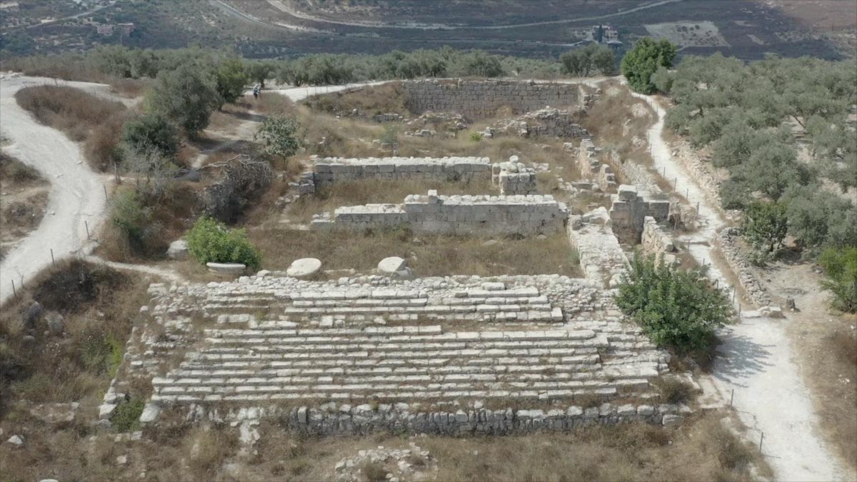 Iarael, Samaria, Temple of Augustus