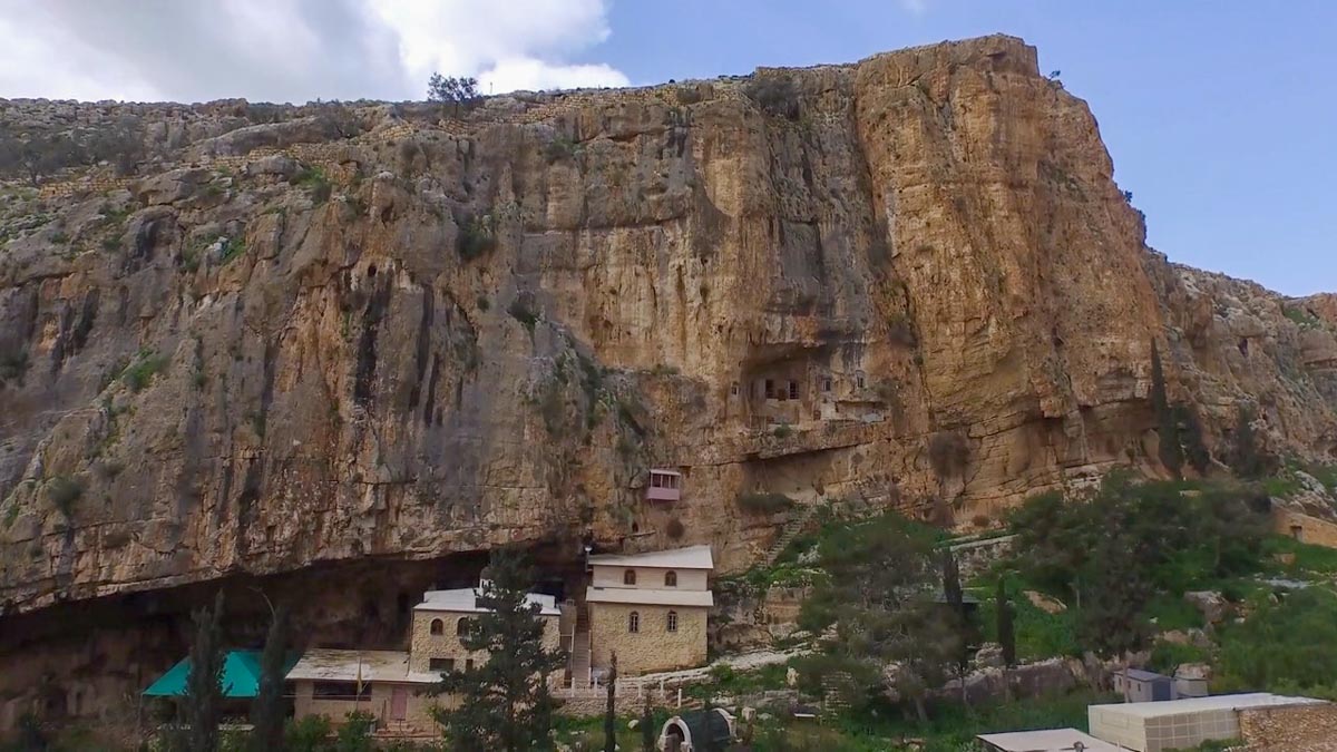 Israel, Wadi Kelt, Faran (Haritoun) Monastery