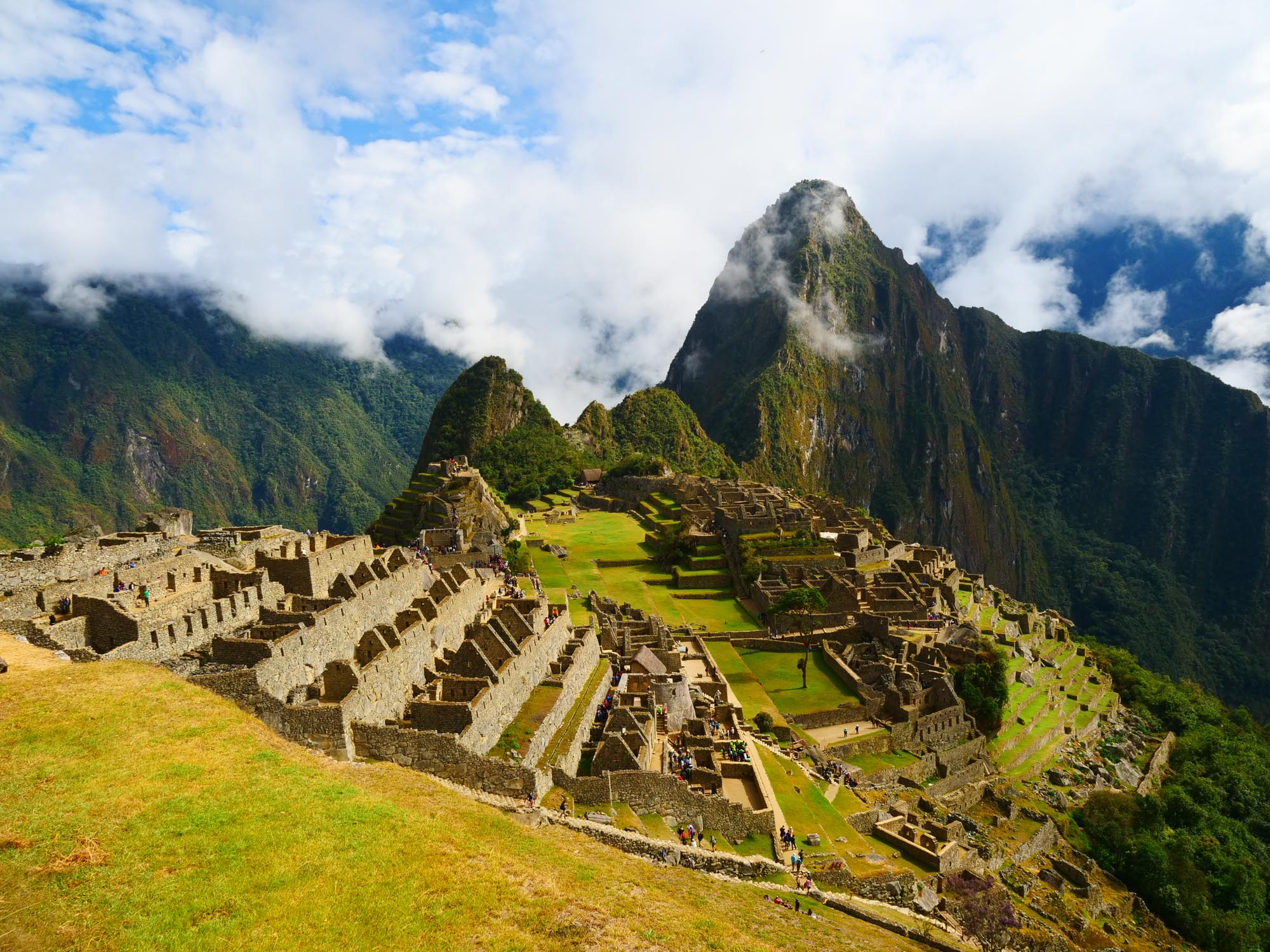 Peru, Machu Picchu,  Inca site
