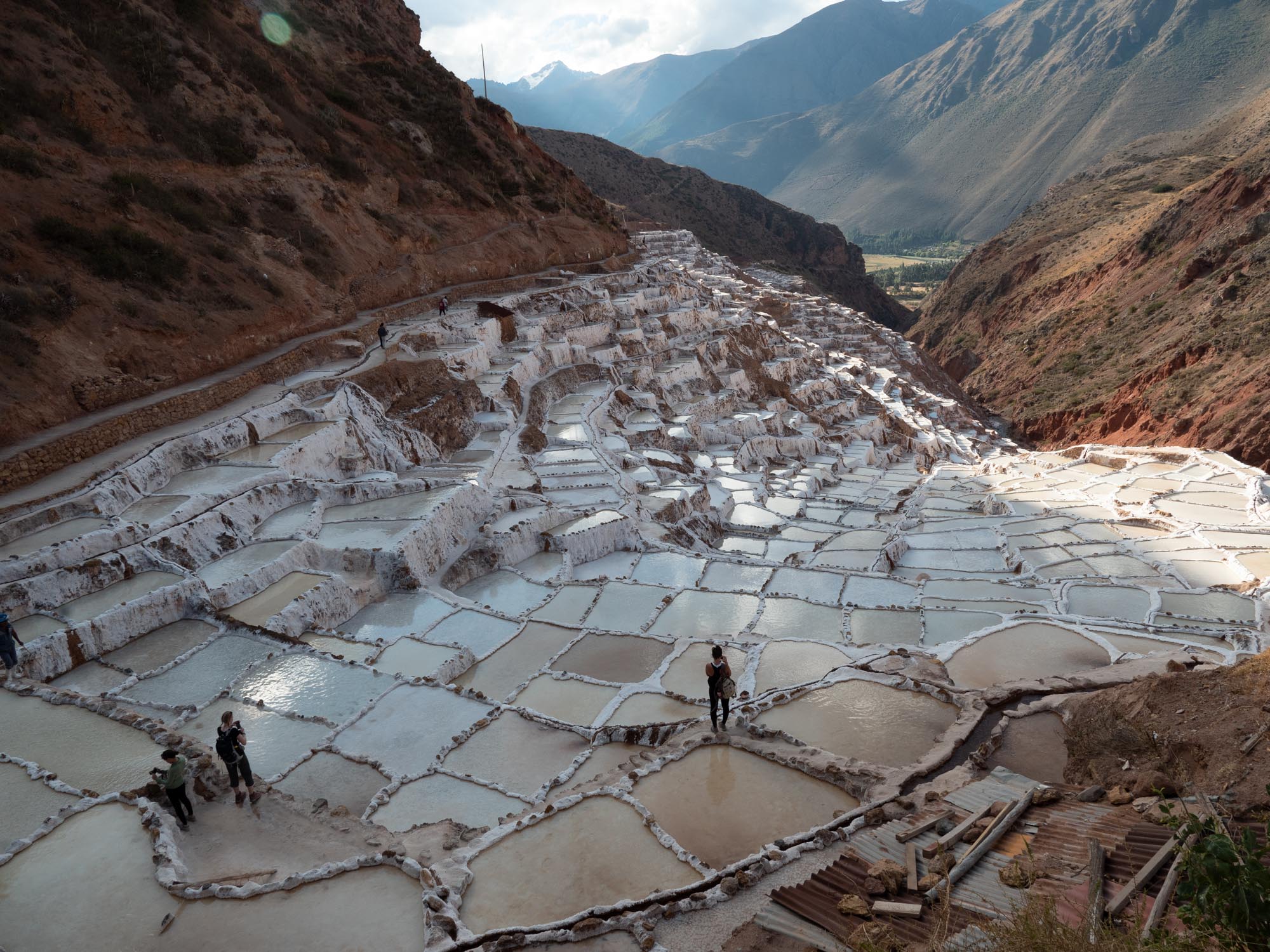 Peru, Maras ancient salt ponds