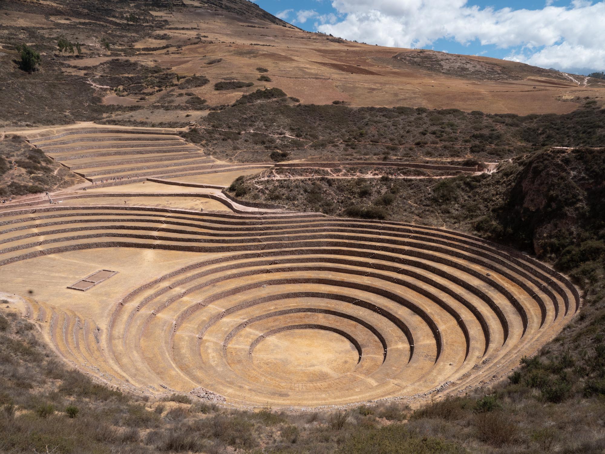 Peru, Moray archaeological site