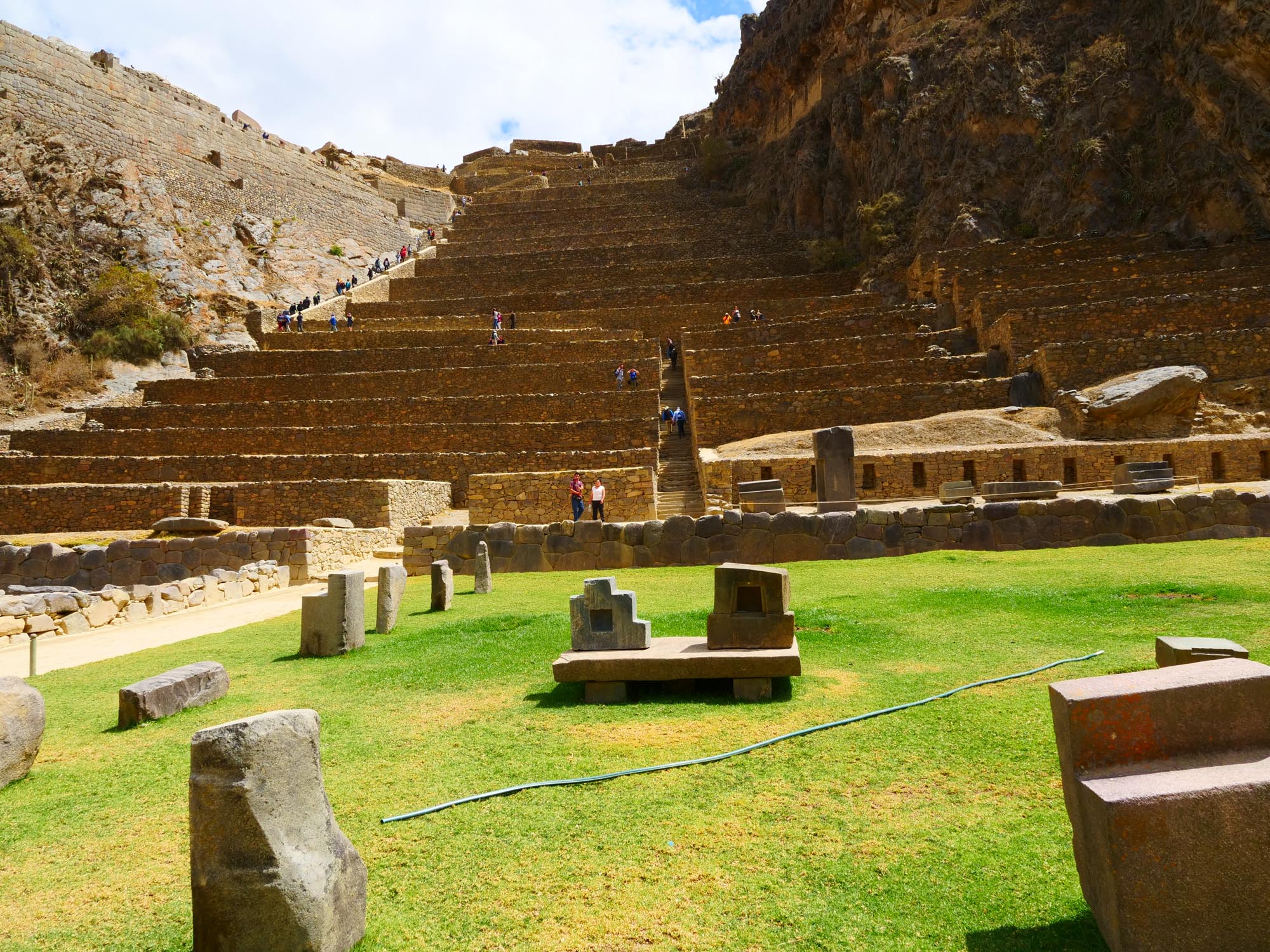 Peru, Ollantaytambo archaeological site