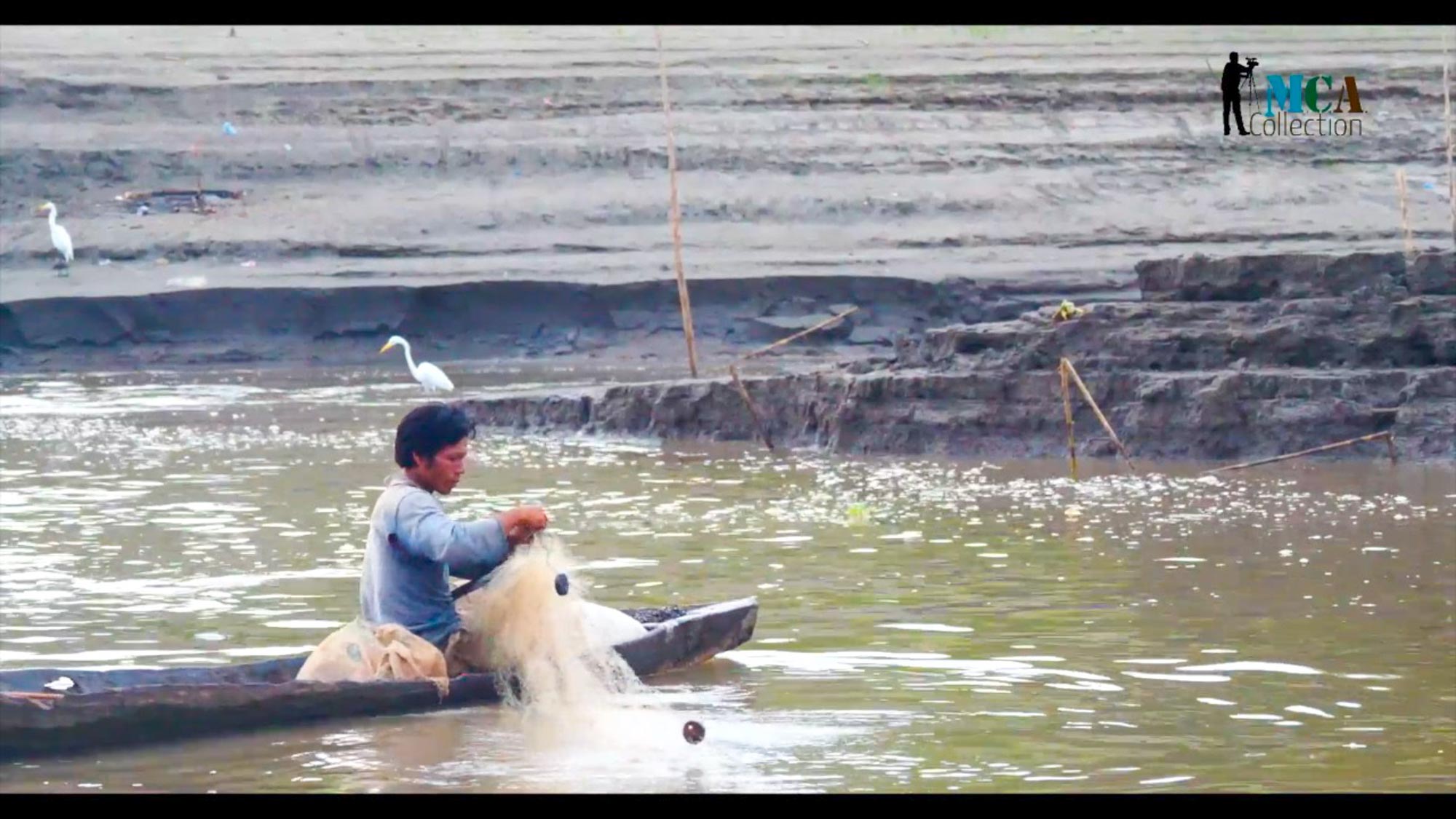 Peru, Traditional - fishing in the Amazonas