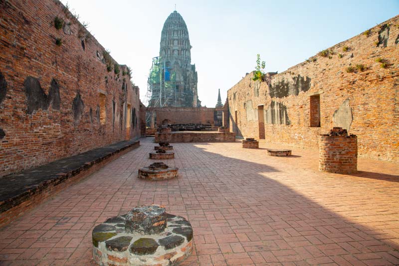 Thailand, Ayutthaya - Wat Rajaburana