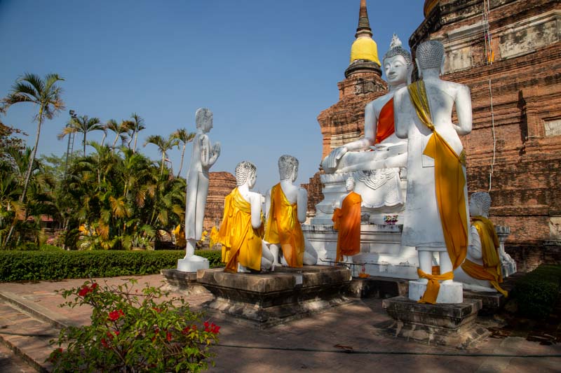 Thailand, Ayutthaya - Wat Yai Chai Mongkhon