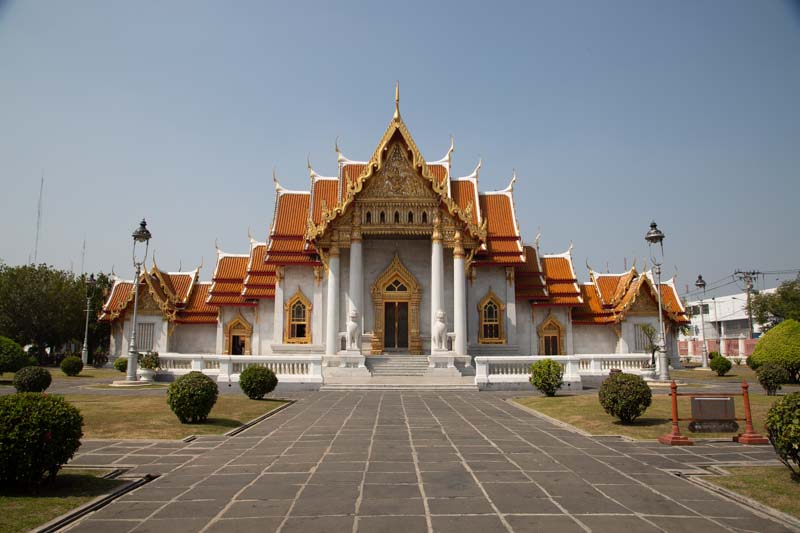 Thailand, Bangkok, Wat Benchamabophit Dusitwanaram Ratchaworawiharn