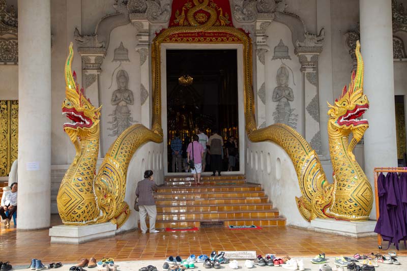 Thailand, Chiang Mai, Wat Chiang Mun