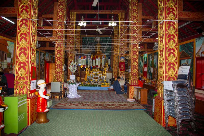 Thailand, Chiang Mai, Wat Dud Phai