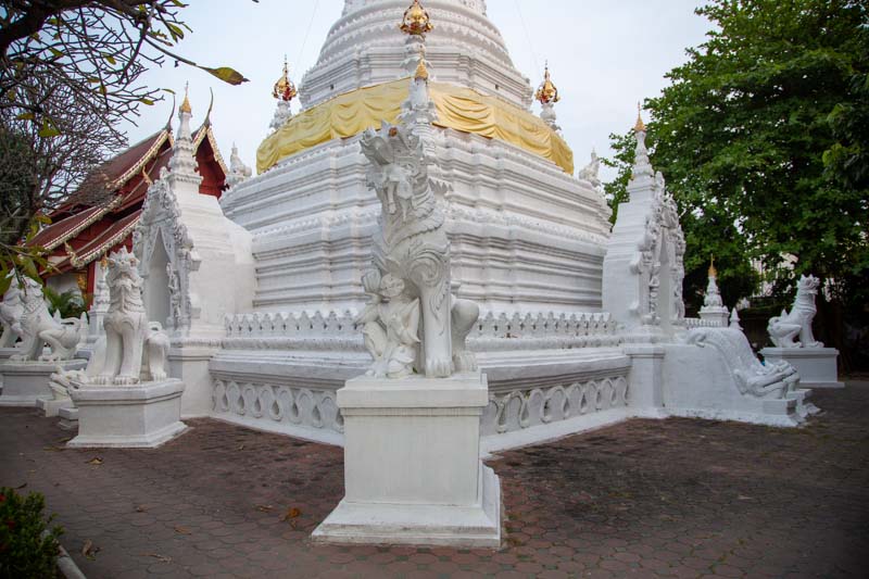 Thailand, Chiang Mai, Wat Mahawan