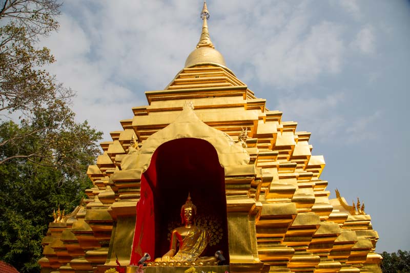 Thailand, Chiang Mai, Wat Phan On