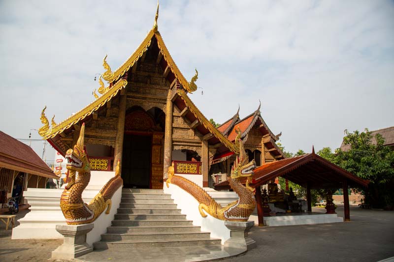 Thailand, Chiang Mai, Wat Sum Pow