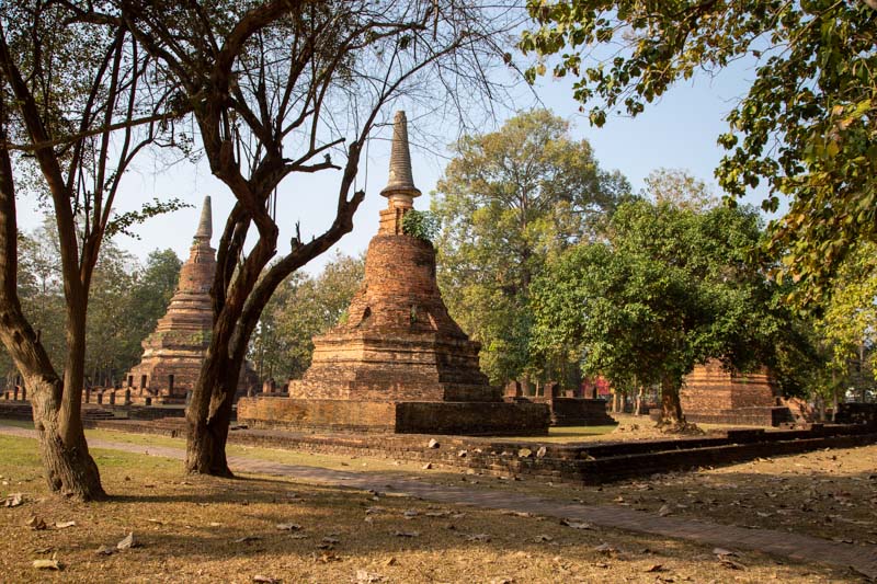 Thailand, Kamphaeng Phet - Wat Phra That