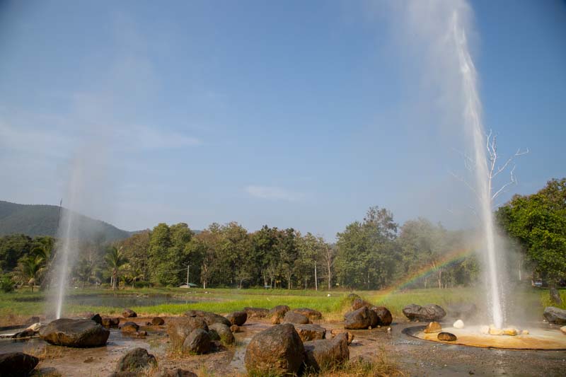 Thailand, San Kamphaeng Hot Springs