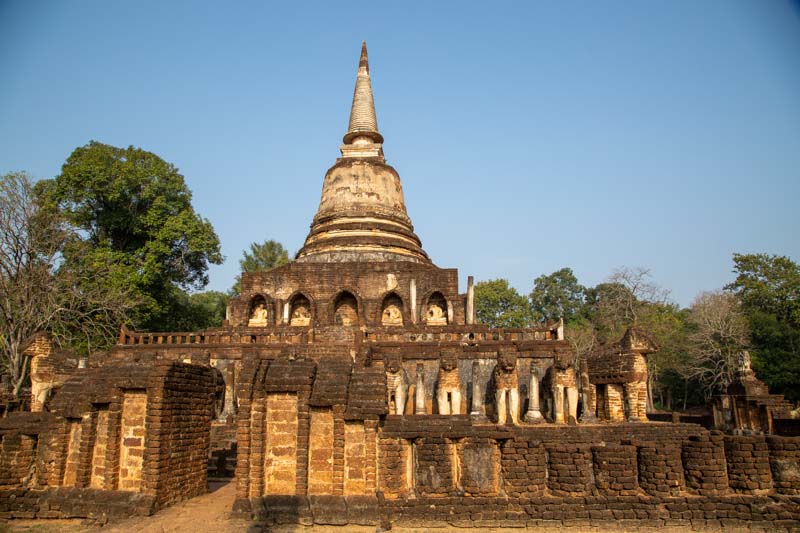 Thailand, Si Satchanalai - Wat Chang Lom