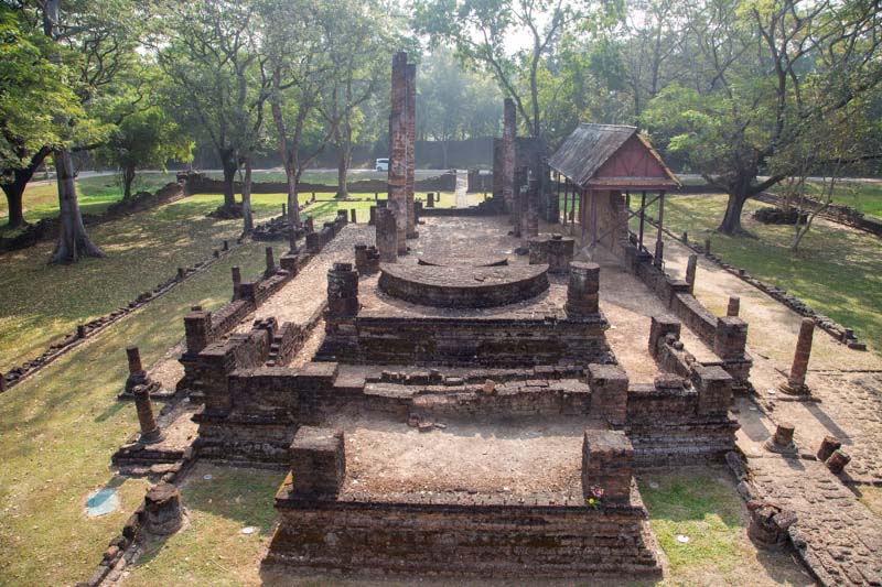 Thailand, Si Satchanalai - Wat Nang Phaya
