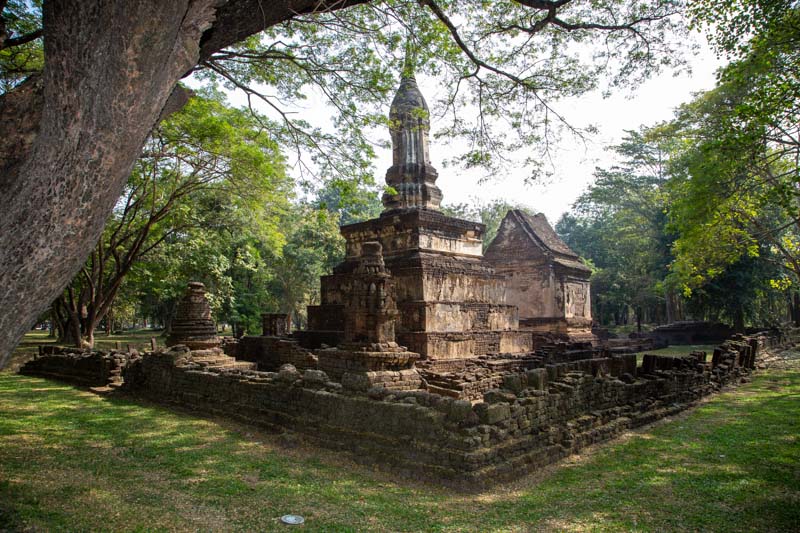 Thailand, Si Satchanalai - Wat Suan Kaeo Uttayan Noi