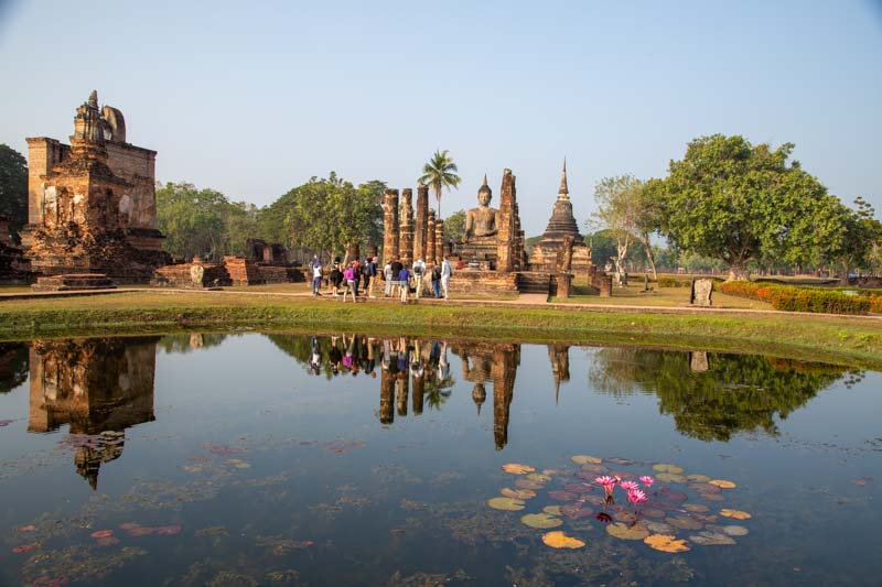 Thailand, Sukhothai - Wat Mahathat