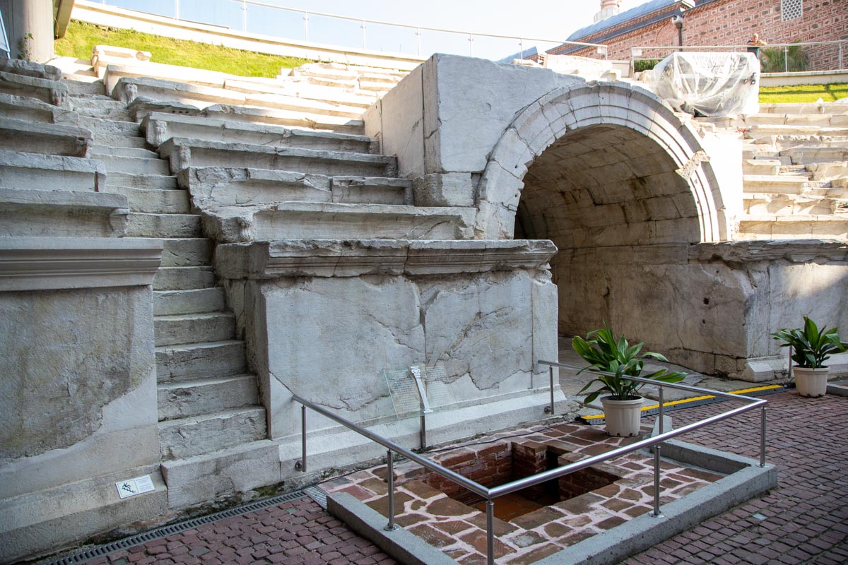 Bulgaria, Plovdiv - Roman Stadium of Philippopolis