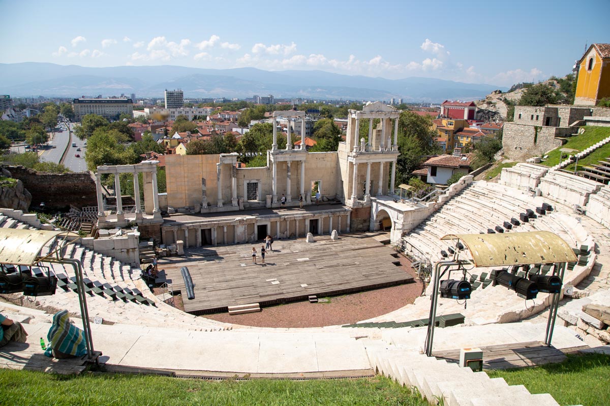 Bulgaria, Plovdiv - Roman Theatre of Philippopolis