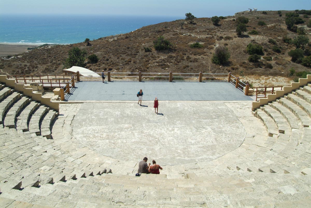 Cyprus, Kourion,  Greco-Roman theatre