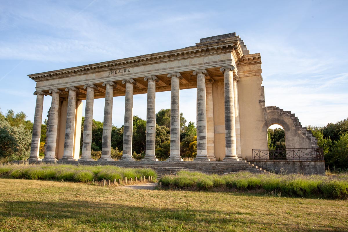 France, Occitanie, Caissargues Roman Theatre