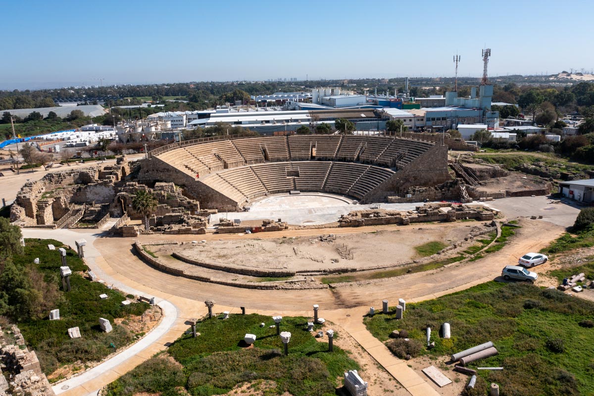 Israel, Caesarea Roman Theatre