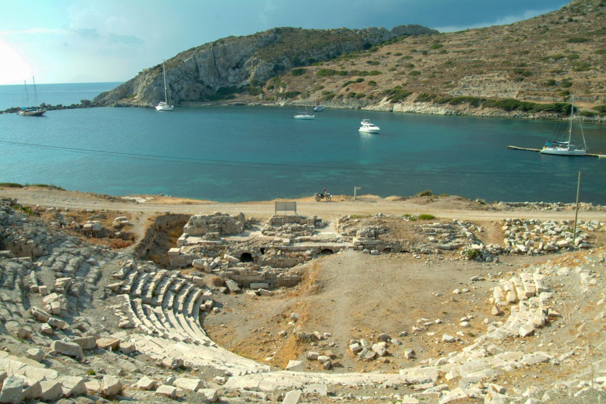 Turkey, Knidos Roman Theatre