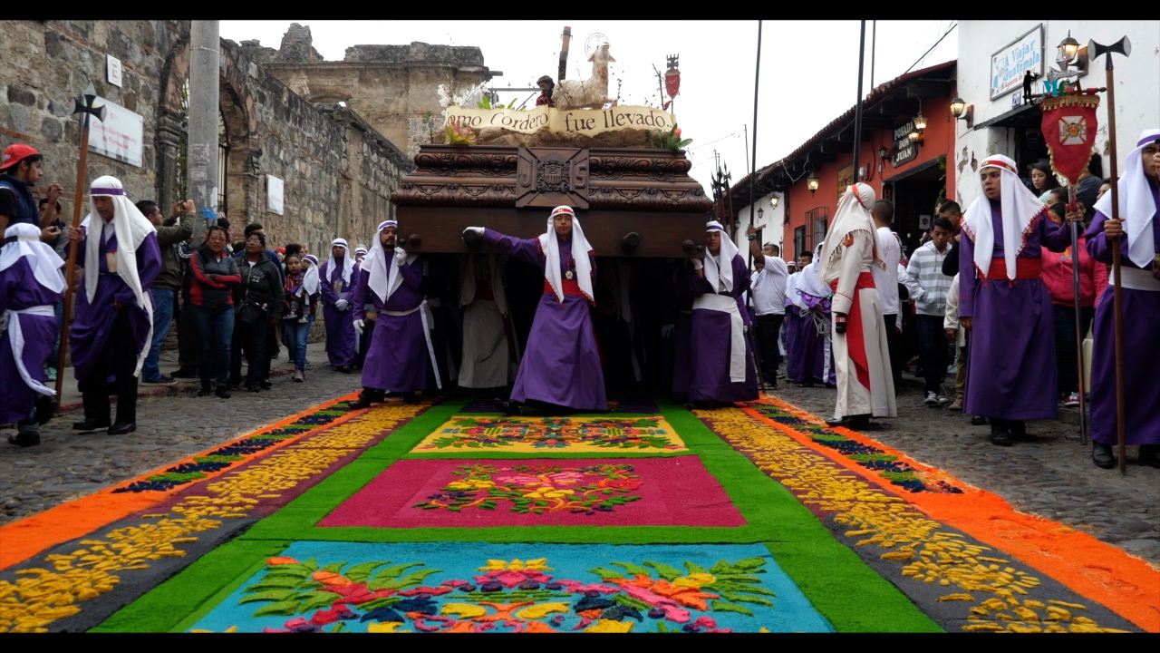 Guatemala, Antigua Easter Proccession