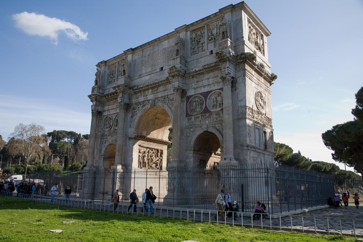 Italy, Rome - Arch of Constantine