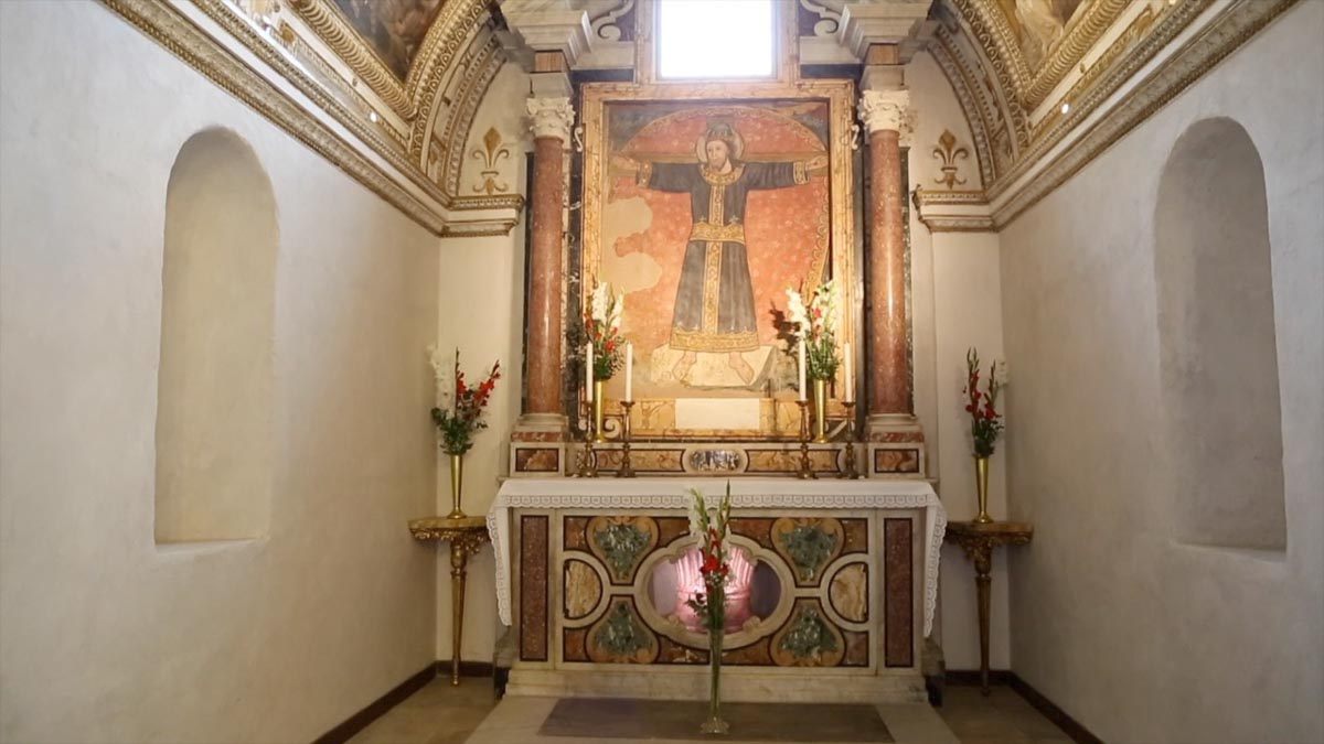 Italy, Rome - Basilica of Saints Cosmus and Damian - chapel1