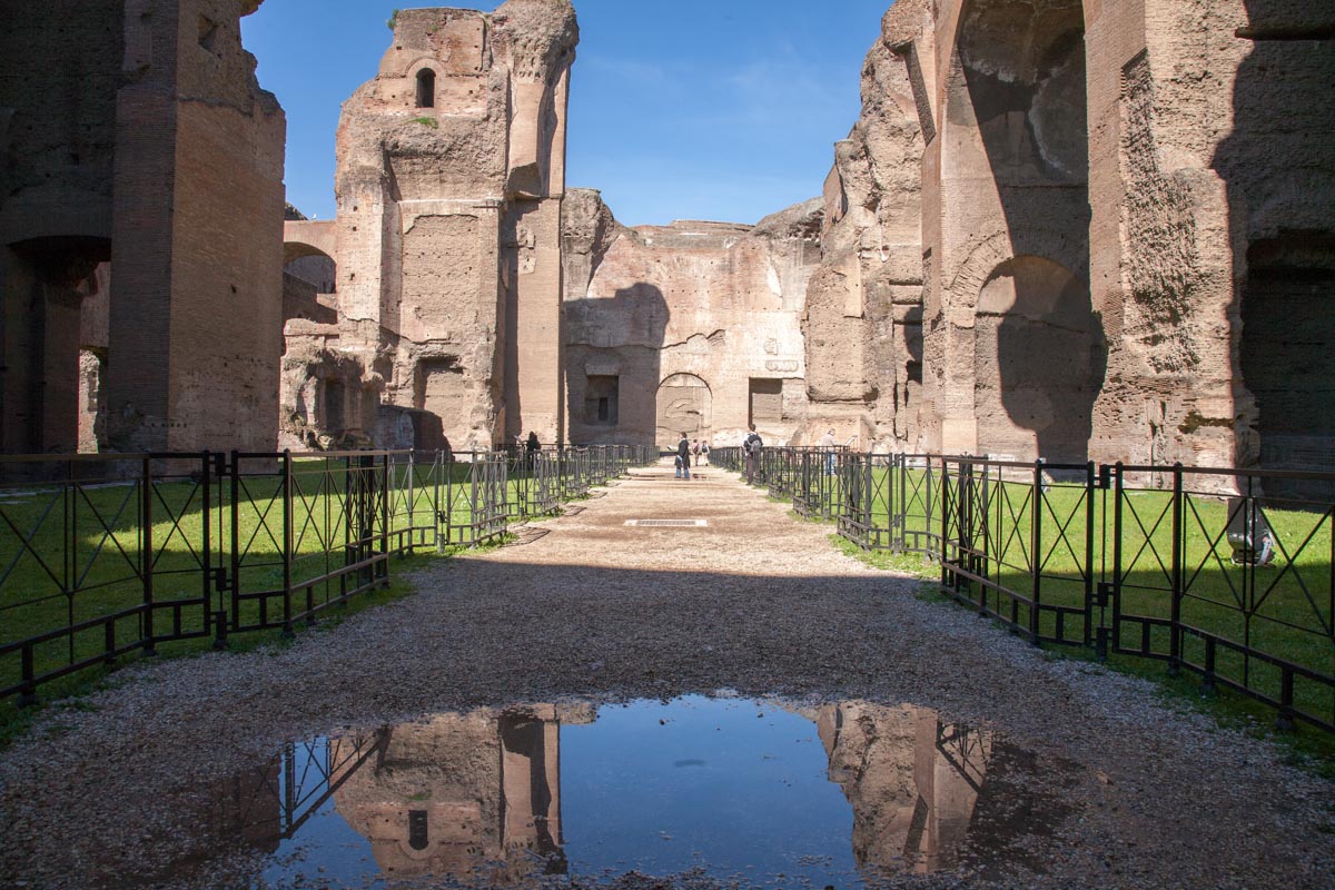 Italy, Rome - Baths of Caracalla