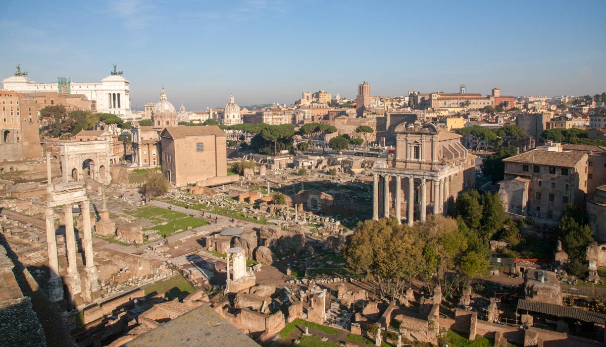 Archaeological sites in Rome
