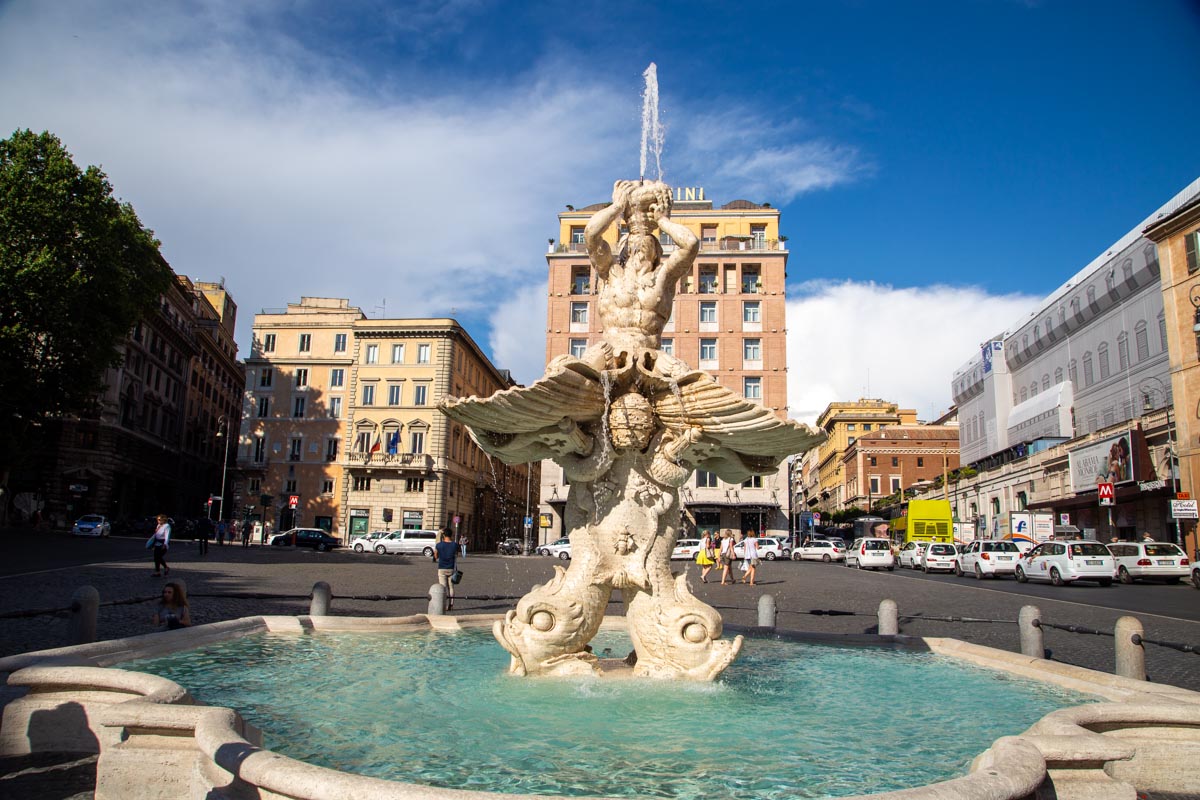 Nymphaeums and Fountains in Rome