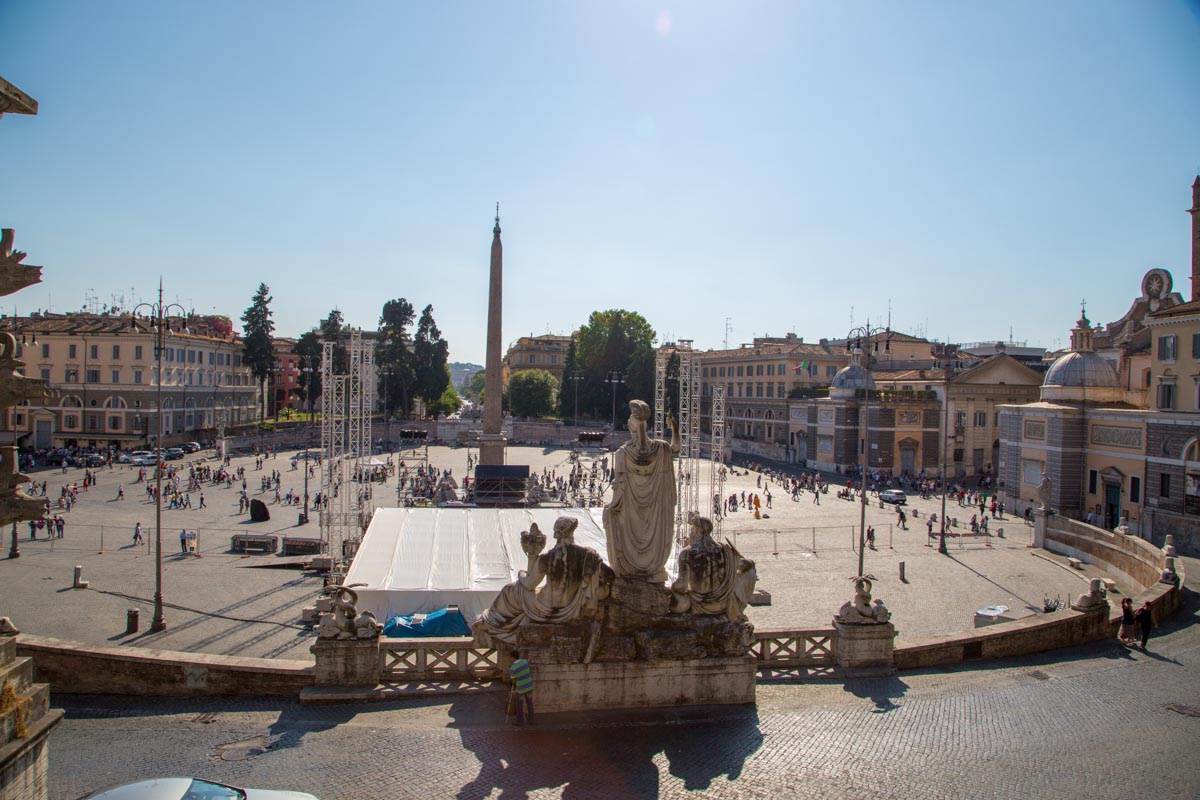 Squares and Streets in Rome