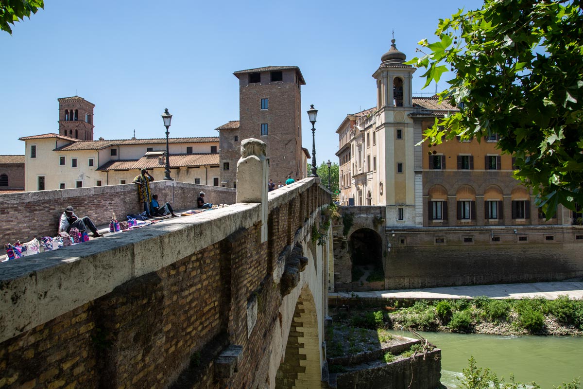 Italy, Rome - Fabricius Bridge