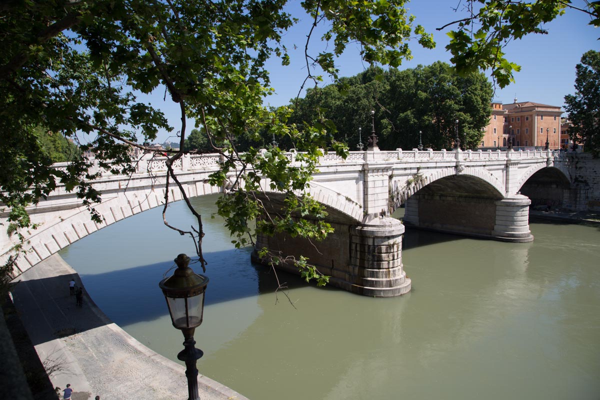 Italy, Rome - Mazzini Bridge
