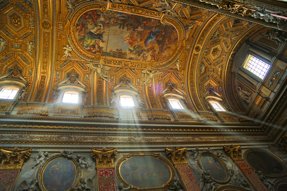 Italy, Rome, Chiesa Nuova - Santa Maria in Vallicella - paintings