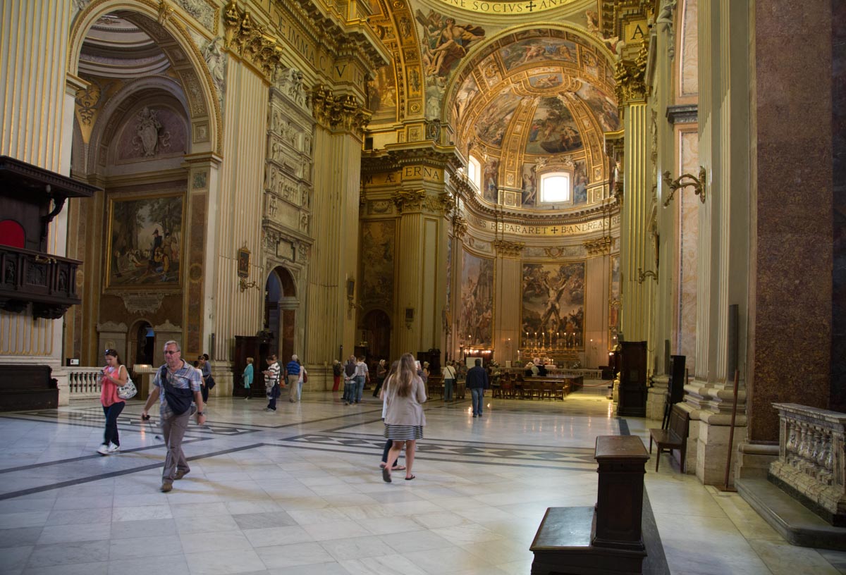 Italy, Rome, Church of Saint Andrew of the Valley- nave